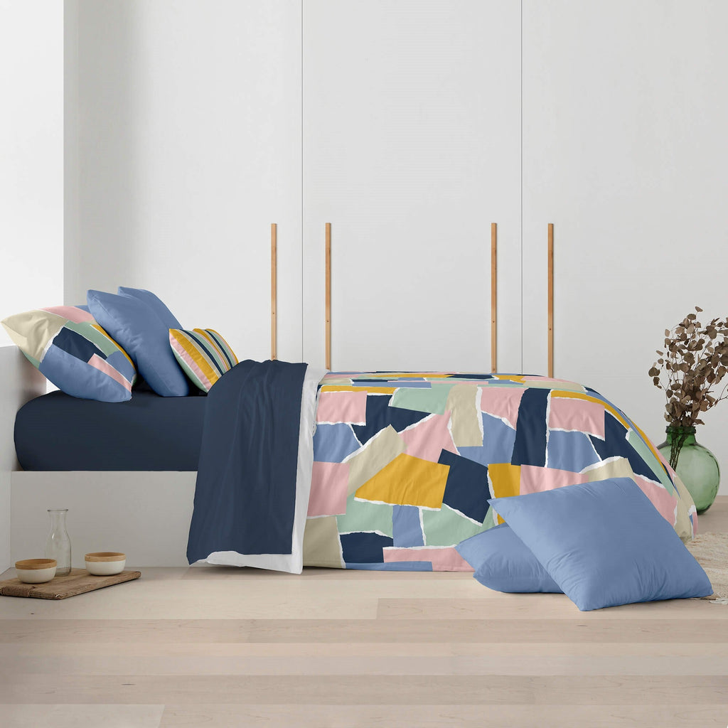 Funda nórdica con cuello de botella 100% algodón Jena 4