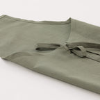 Delantal 100% Lino Army green - 110x69 cm 2