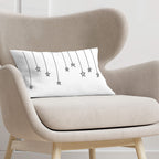 Funda de cojín 100% algodón 30x50 cm Constelaciones C de PolarValencia* 2