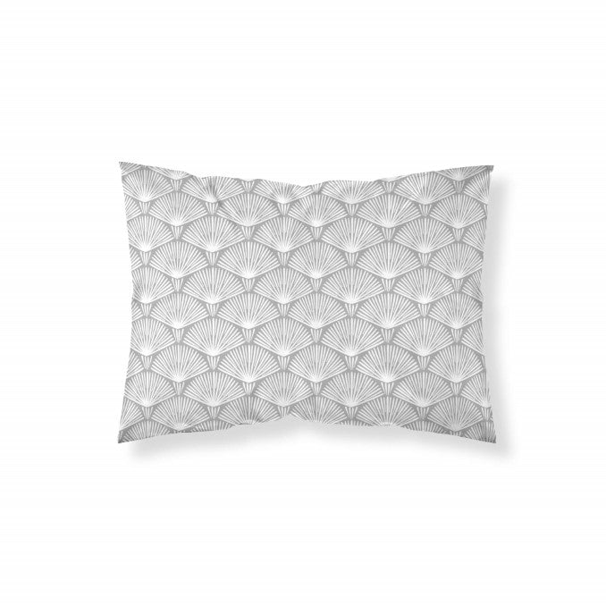 Funda de almohada 100% algodón Nashik Gris FN  0