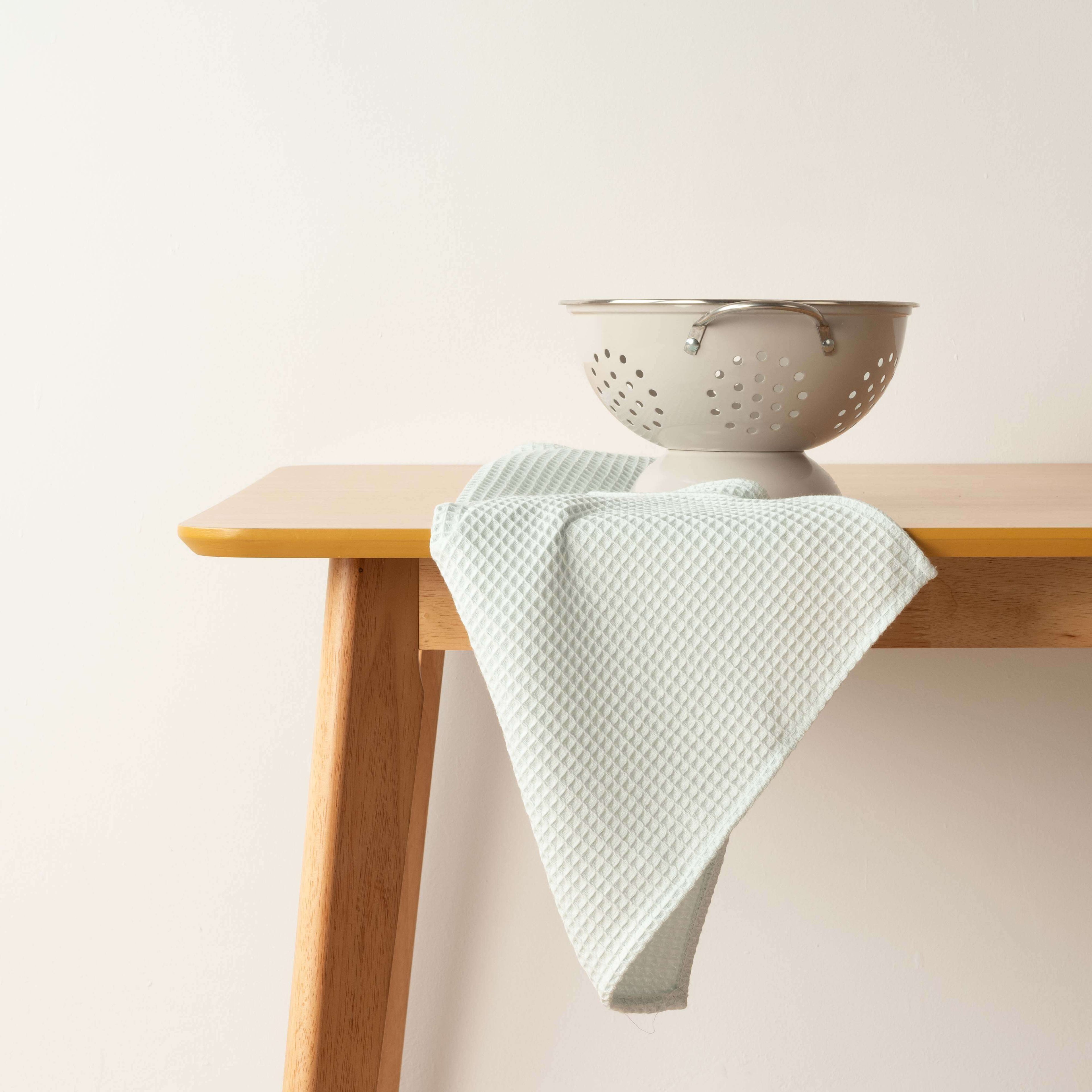 Waffle Mint Kitchen Towel 45x70 cm