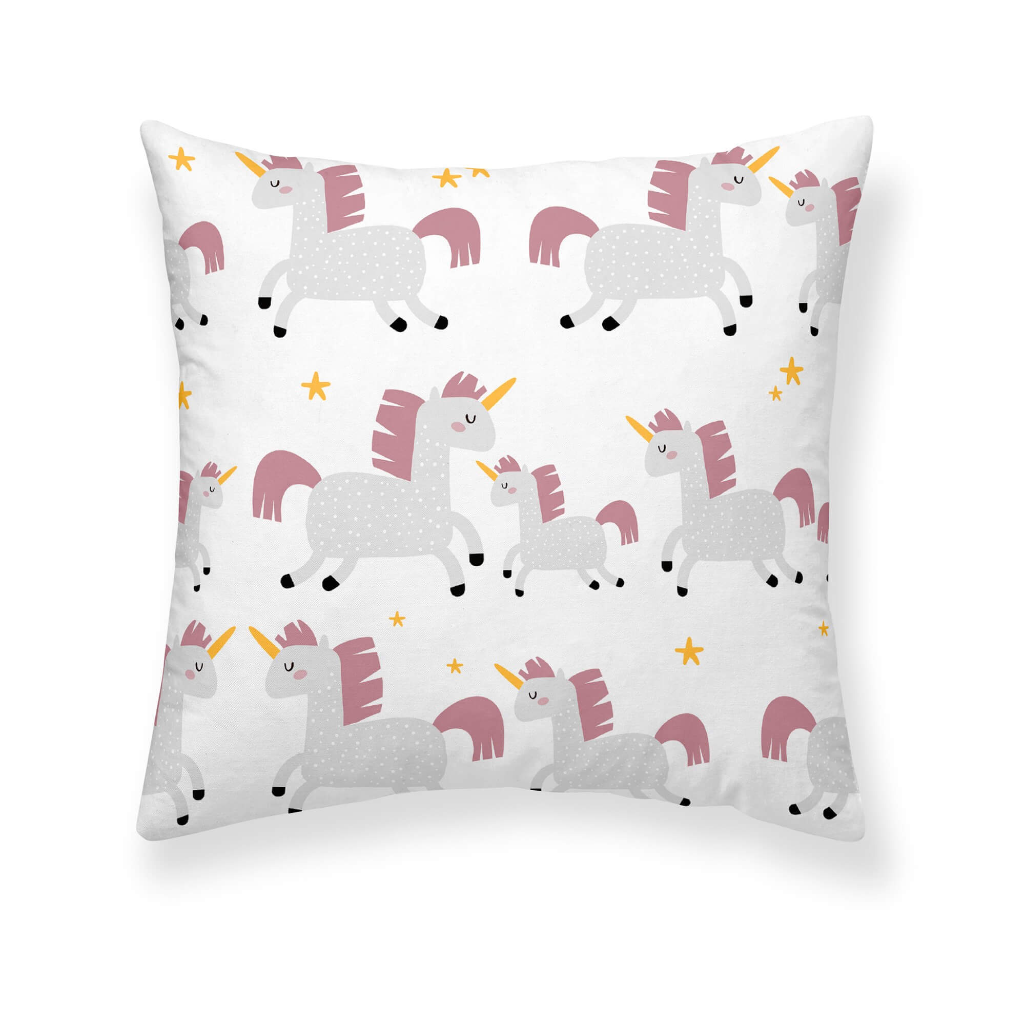 Funda de cojín reversible 100% algodón 50x50 cm Cuzco A 0