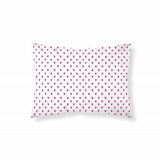 Funda de almohada 100% algodón Corazones de Mundopiruuu  0