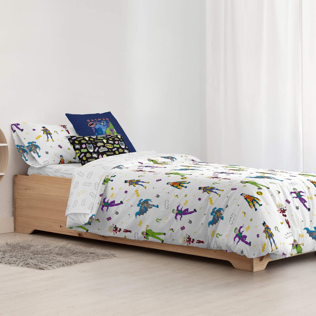 Funda nórdica con botones 100% algodón Batman Childish 3