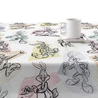 Mantel resinado antimanchas Looney Sketch 01 2