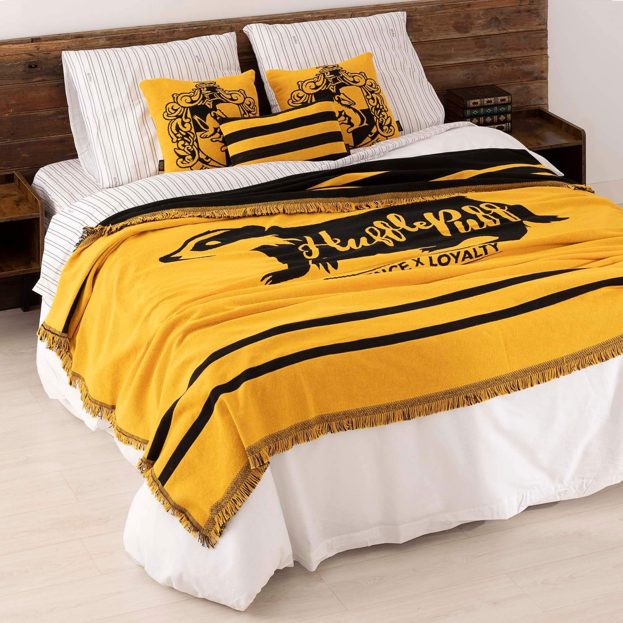 Manta Jaquard 130x170 Hufflepuff Values 2