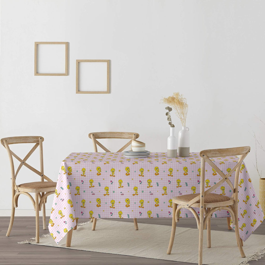 Mantel resinado antimanchas Tweety 2 Pink 3
