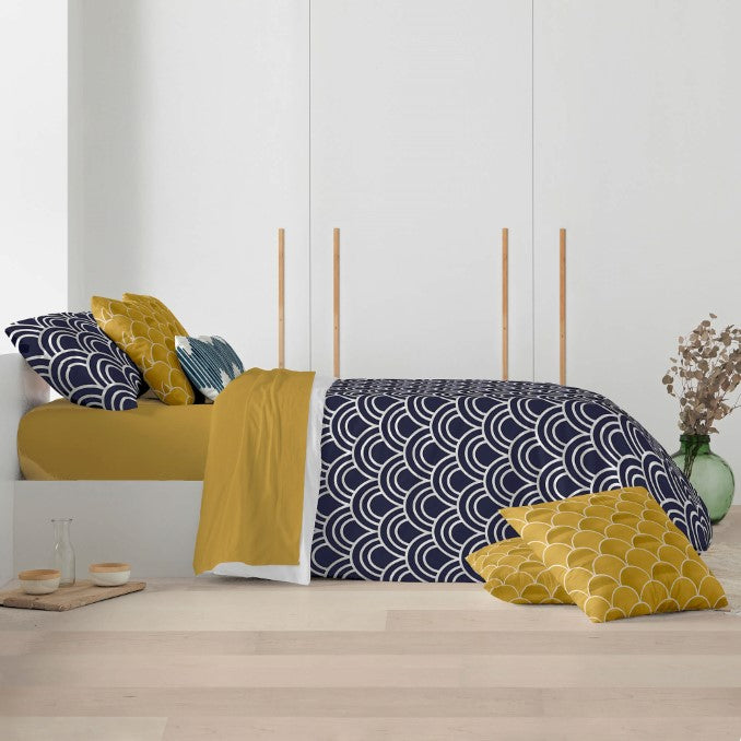 Funda nórdica con botones 100% algodón Toulouse 2