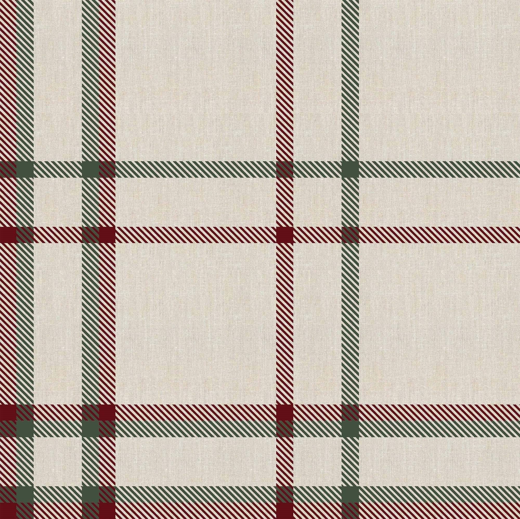 Camino de mesa terciopelo Cuadros Navidad 4