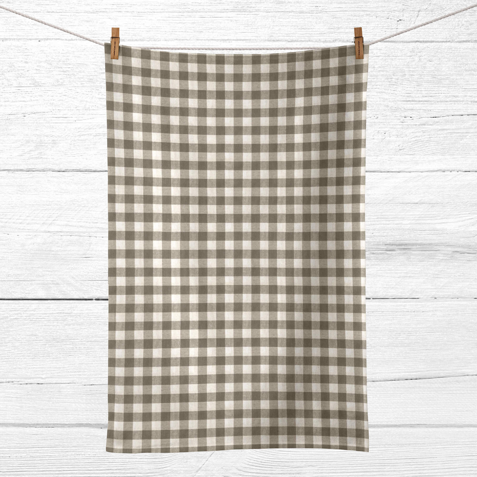 Pack 2 unidades paño de cocina Cuadros 150-04 - 45x70 cm 0