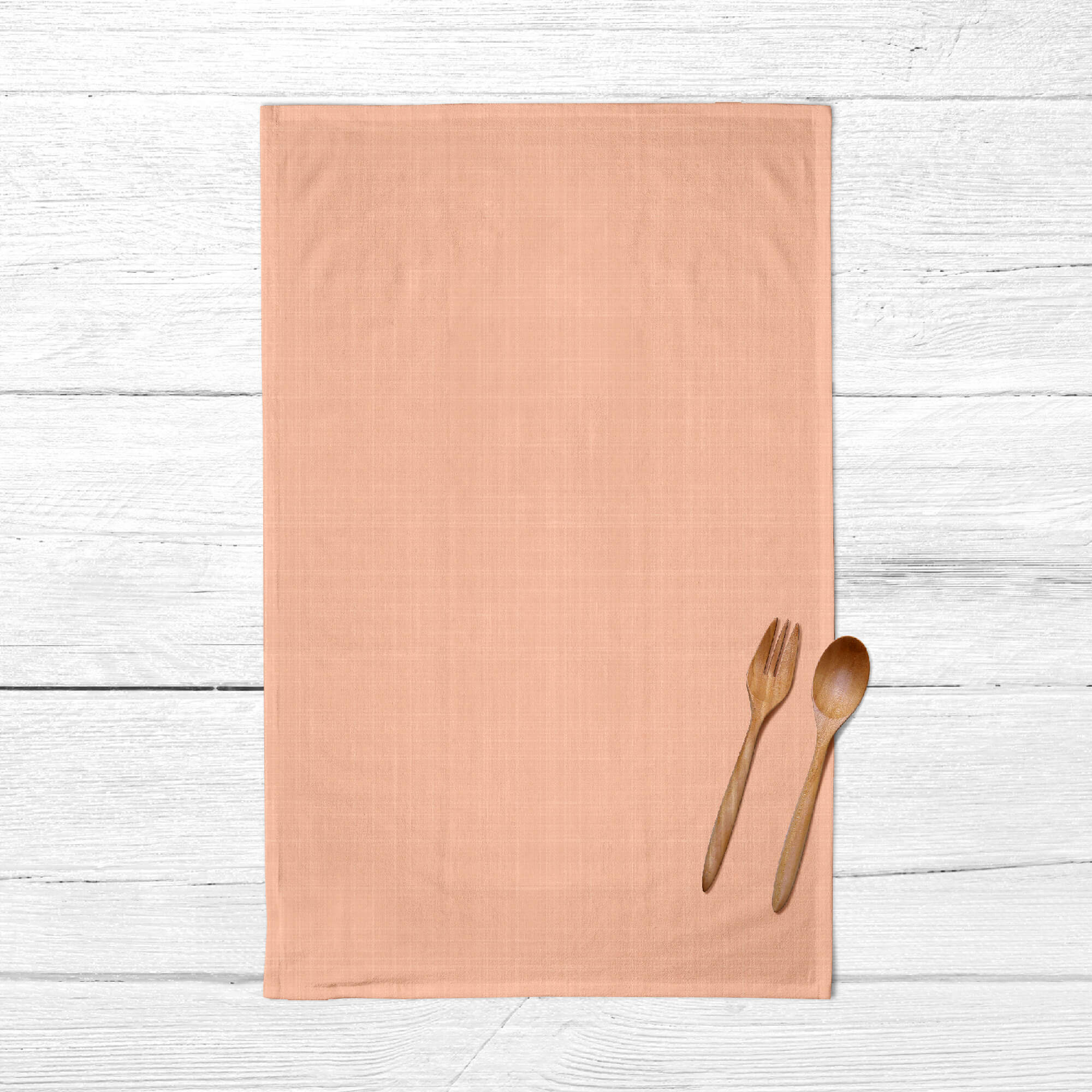 Pack 2 unidades paño de cocina lino 100% algodón Dustypink 45x70 cm 4