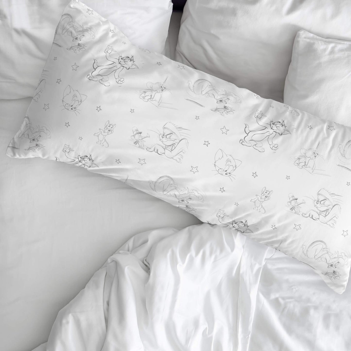 Funda de almohada 100% algodón Tom & Jerry 2