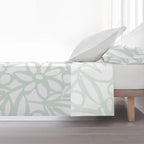 Juego de sábanas 100% algodón Lucea Mint 2