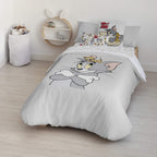 Funda nórdica con botones 100% algodón Sweet Tom Jerry 0