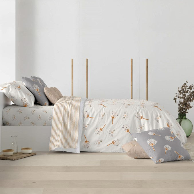 Funda nórdica con botones 100% algodón Delft 3