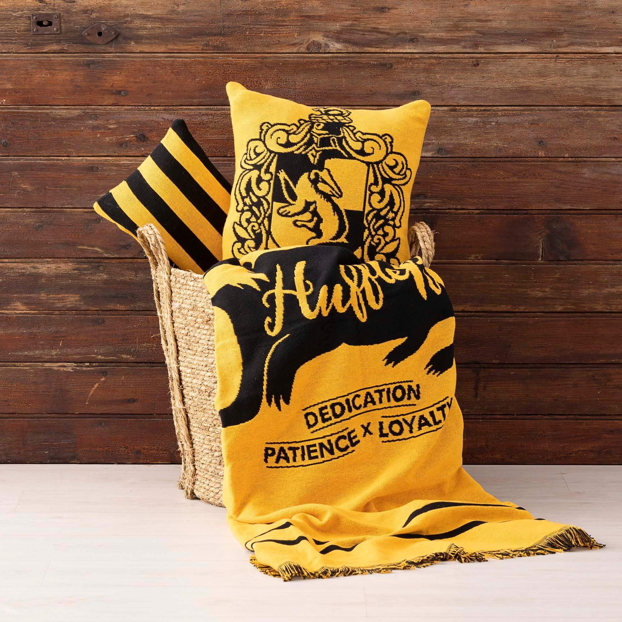 Manta Jaquard 130x170 Hufflepuff Values 3