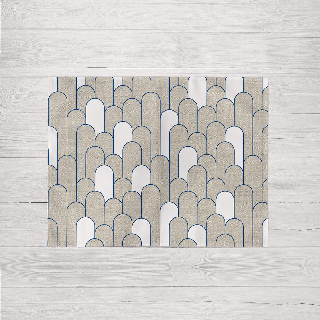 Pack 2 unidades mantel individual resinado 0120-138 100% algodón 45x35 cm 2