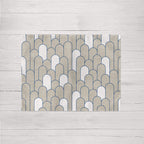 Pack 2 unidades mantel individual resinado 0120-138 100% algodón 45x35 cm 2