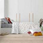 Funda nórdica con botones 100% algodón Campinas 2