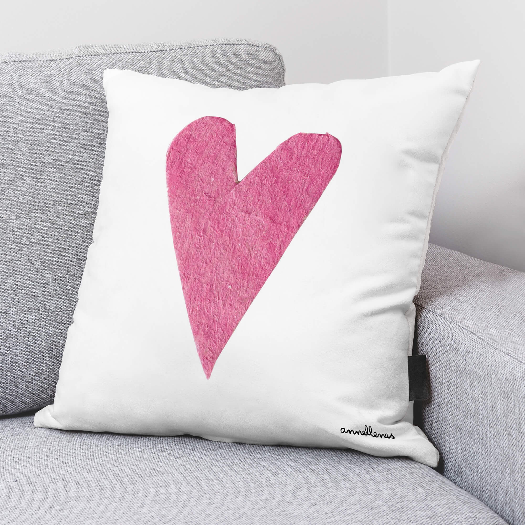 Funda de cojín 100% algodón 50x50 cm Estima de Anna Llenas 2