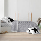 Funda nórdica con botones 100% algodón Galilea 2