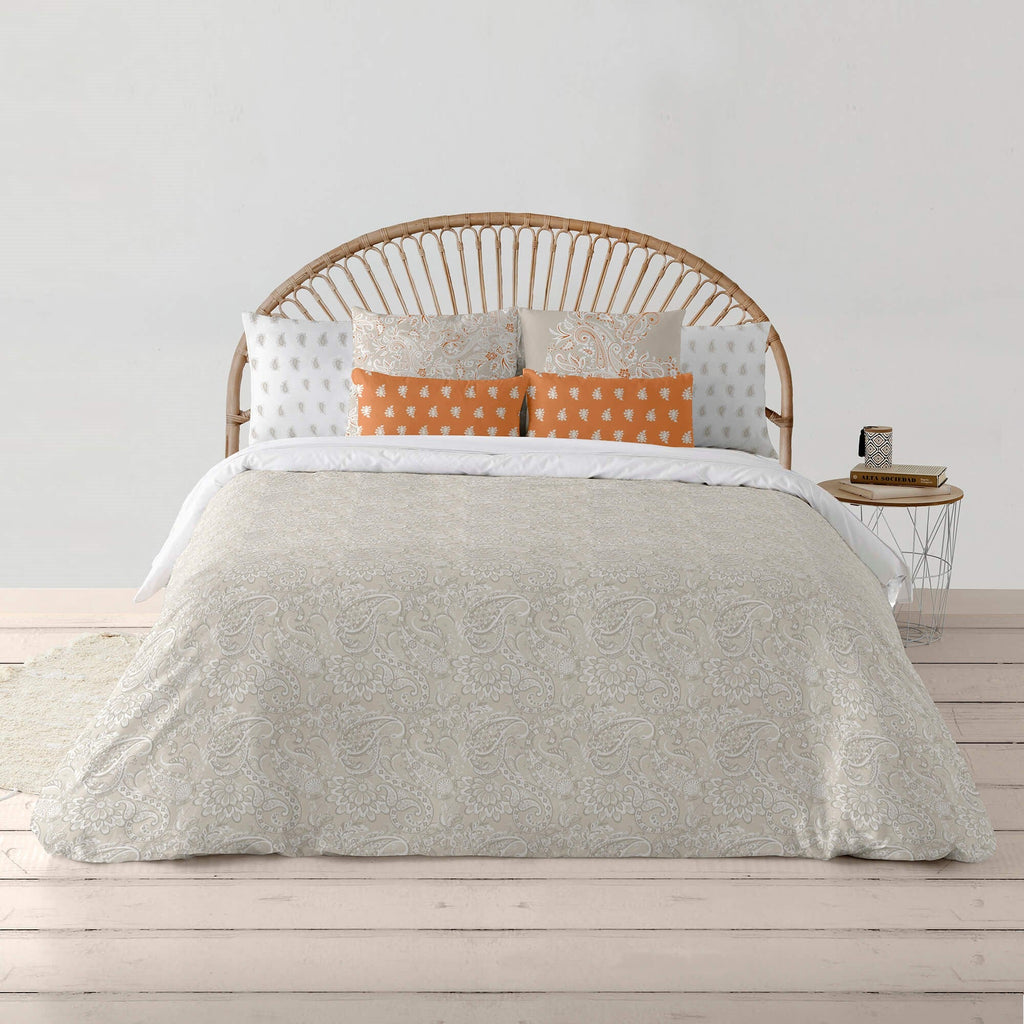 Funda nórdica con cuello de botella 100% algodón Sapporo 3