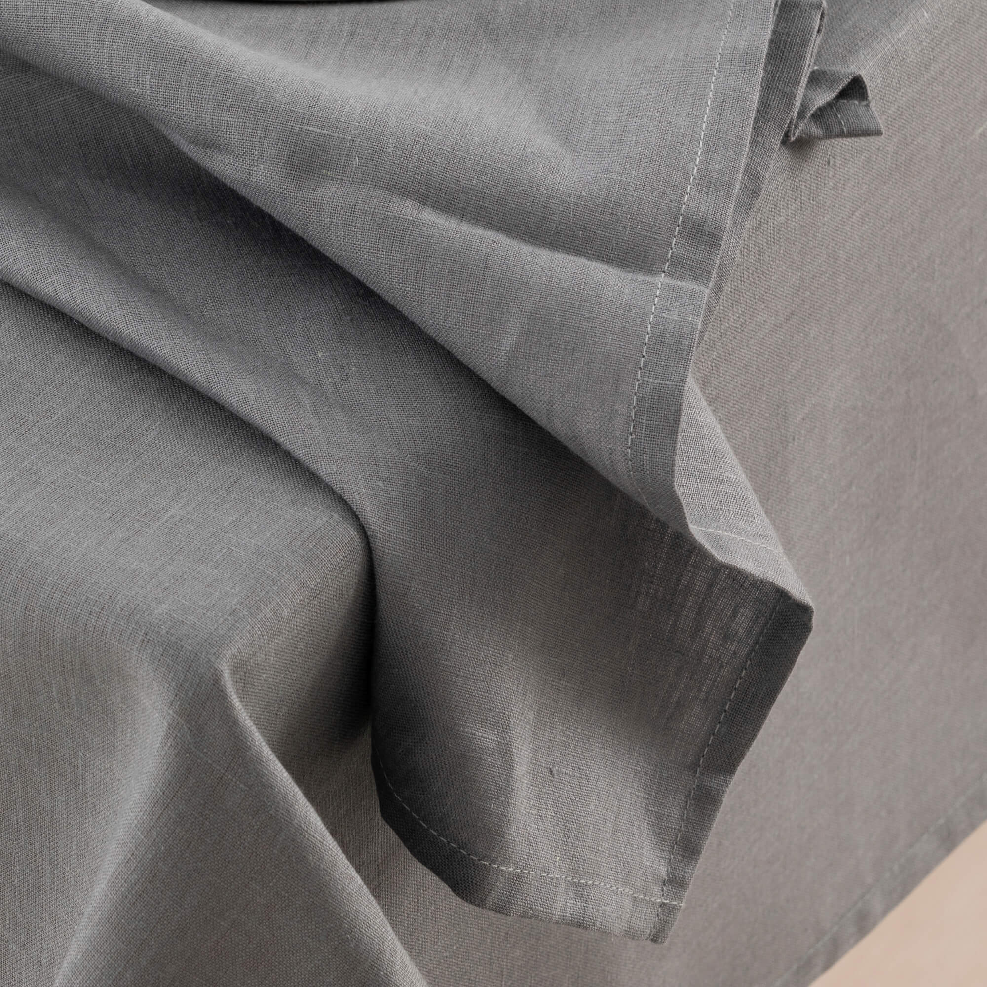 Pack 2 unidades paño de cocina lino 100% algodón Antracithe 45x70 cm 2