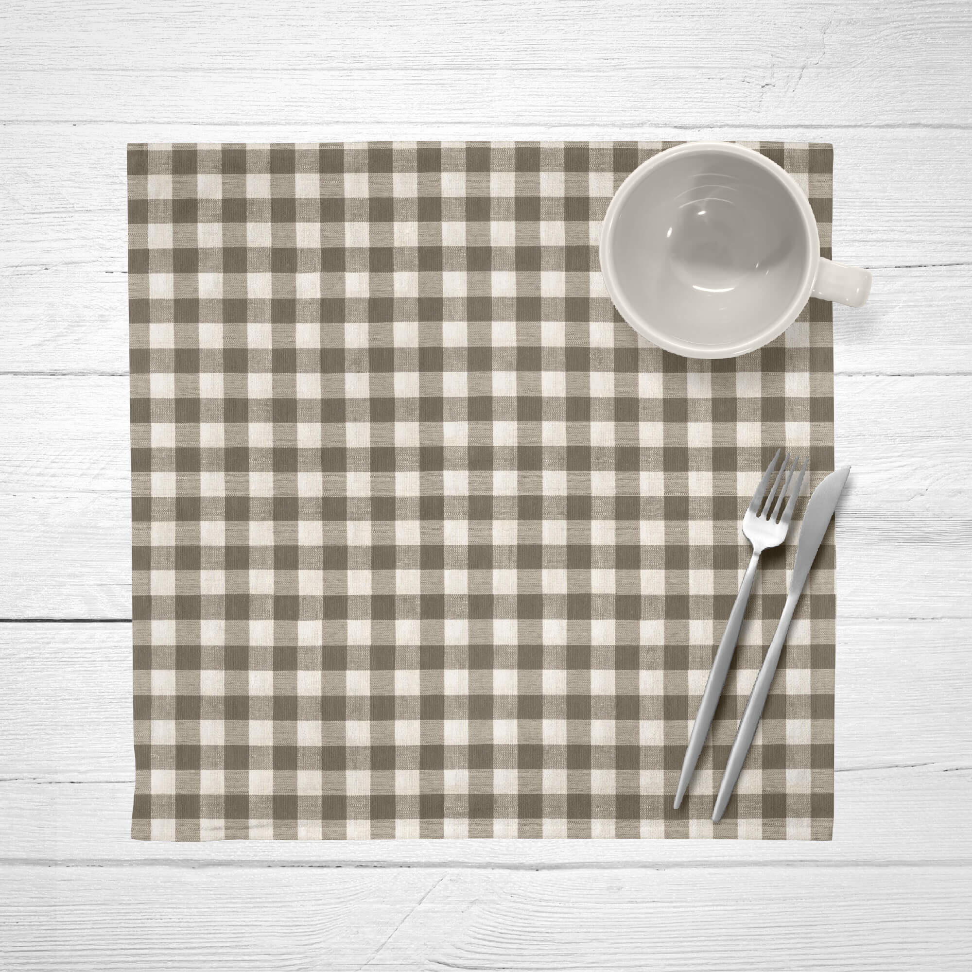 Pack 2 unidades servilletas Cuadros 150-04 - 45x45 cm 3