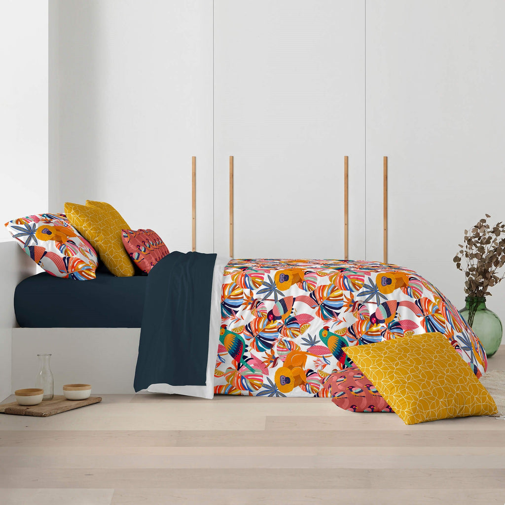 Funda nórdica con cuello de botella 100% algodón Keila 4