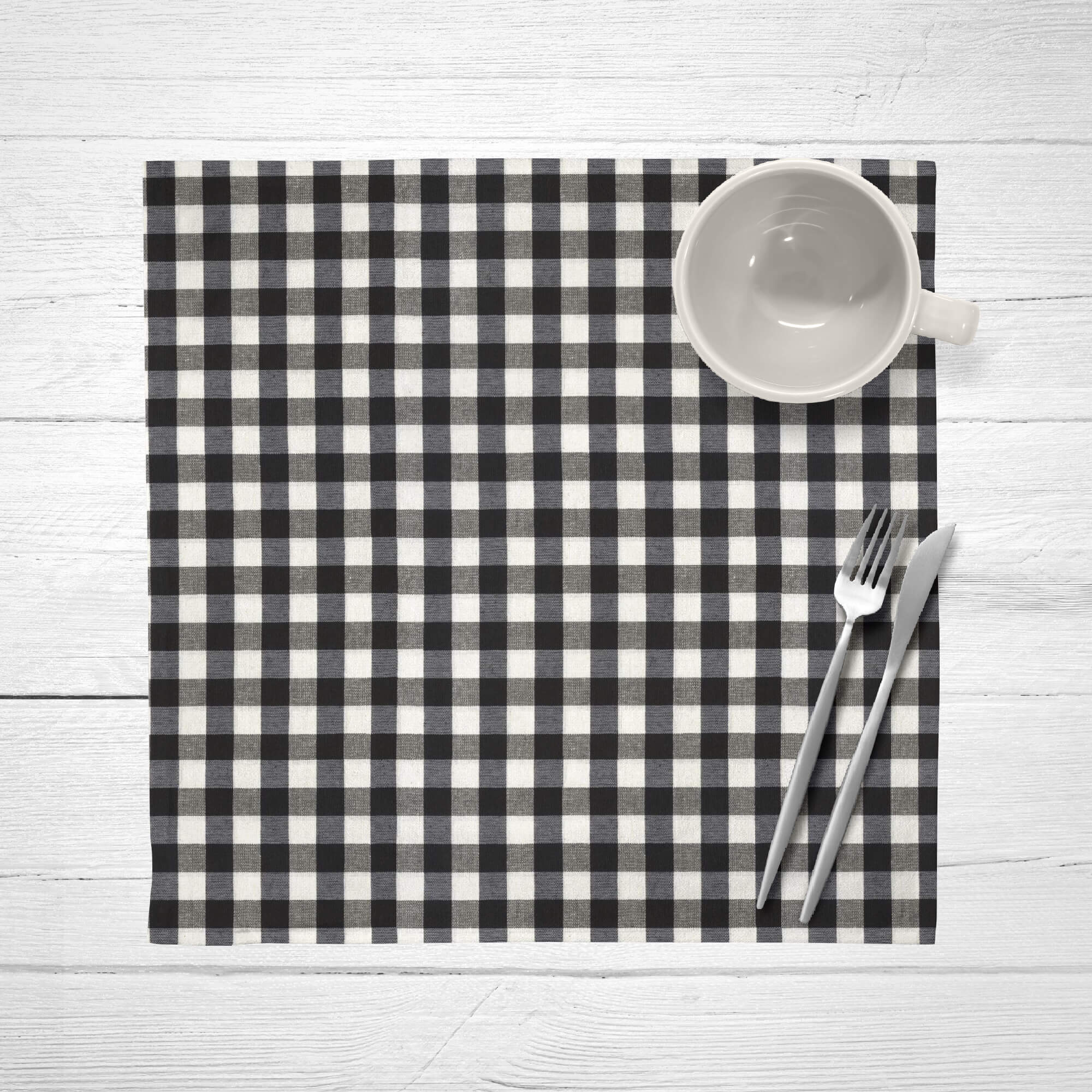 Pack 2 unidades servilletas Cuadros 150-319 - 45x45 cm 3