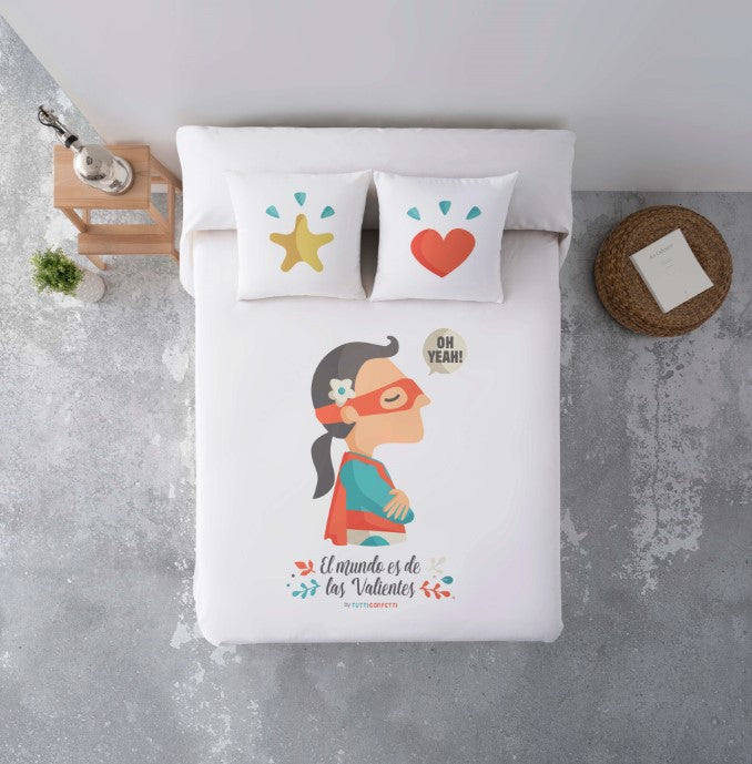 Colcha pique Superherore Chica de Tutti Confetti 2