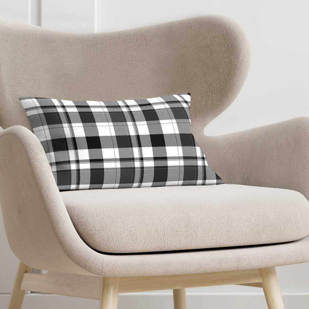 Funda de cojín 100% algodón 30x50 cm Lisboa B 2