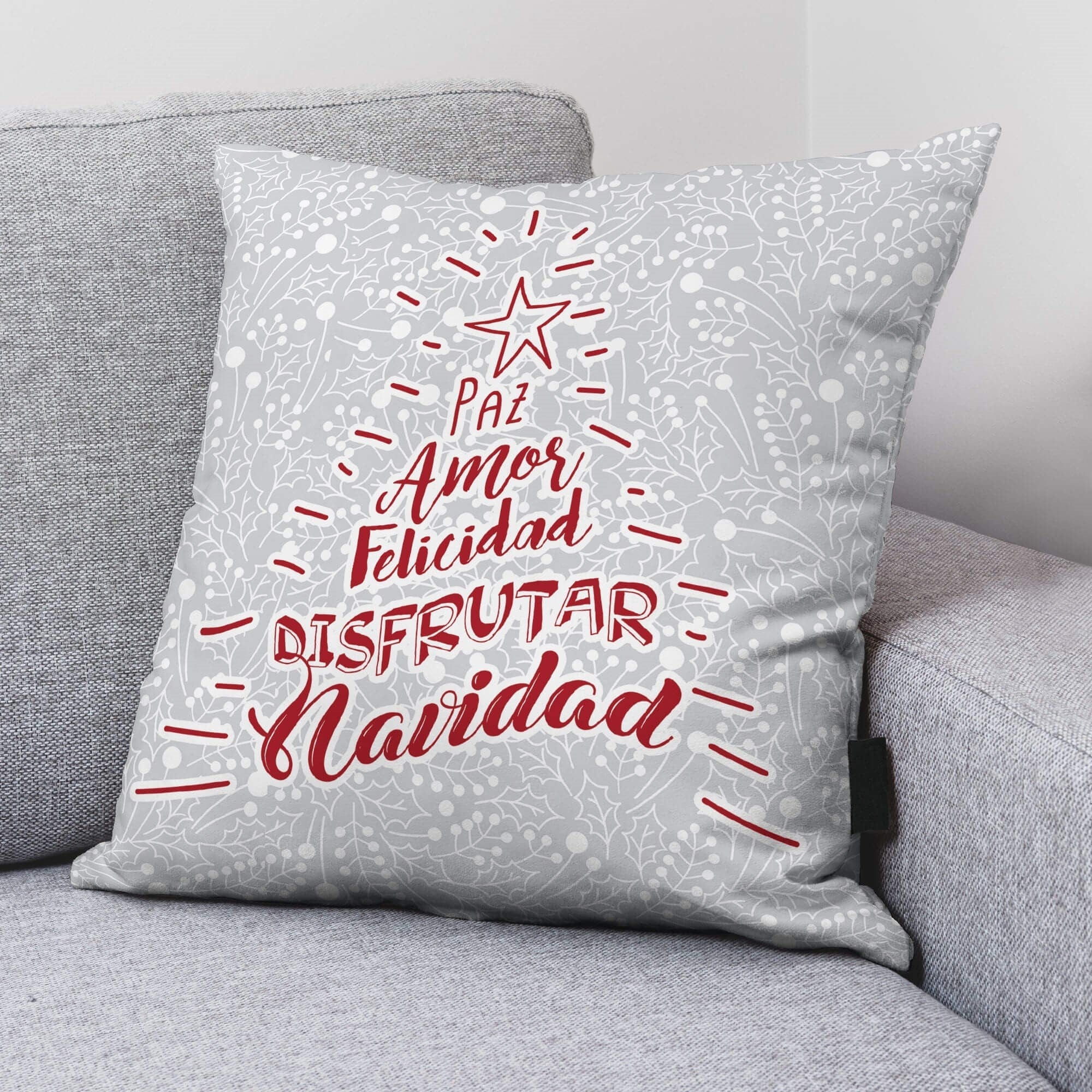 Funda cojin Laponia 30 50x50 cm 100% algodón 2