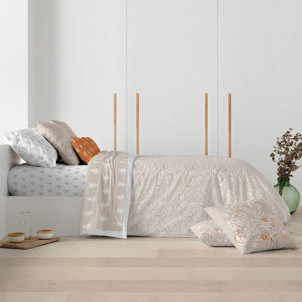 Funda nórdica con cuello de botella 100% algodón Sapporo 4