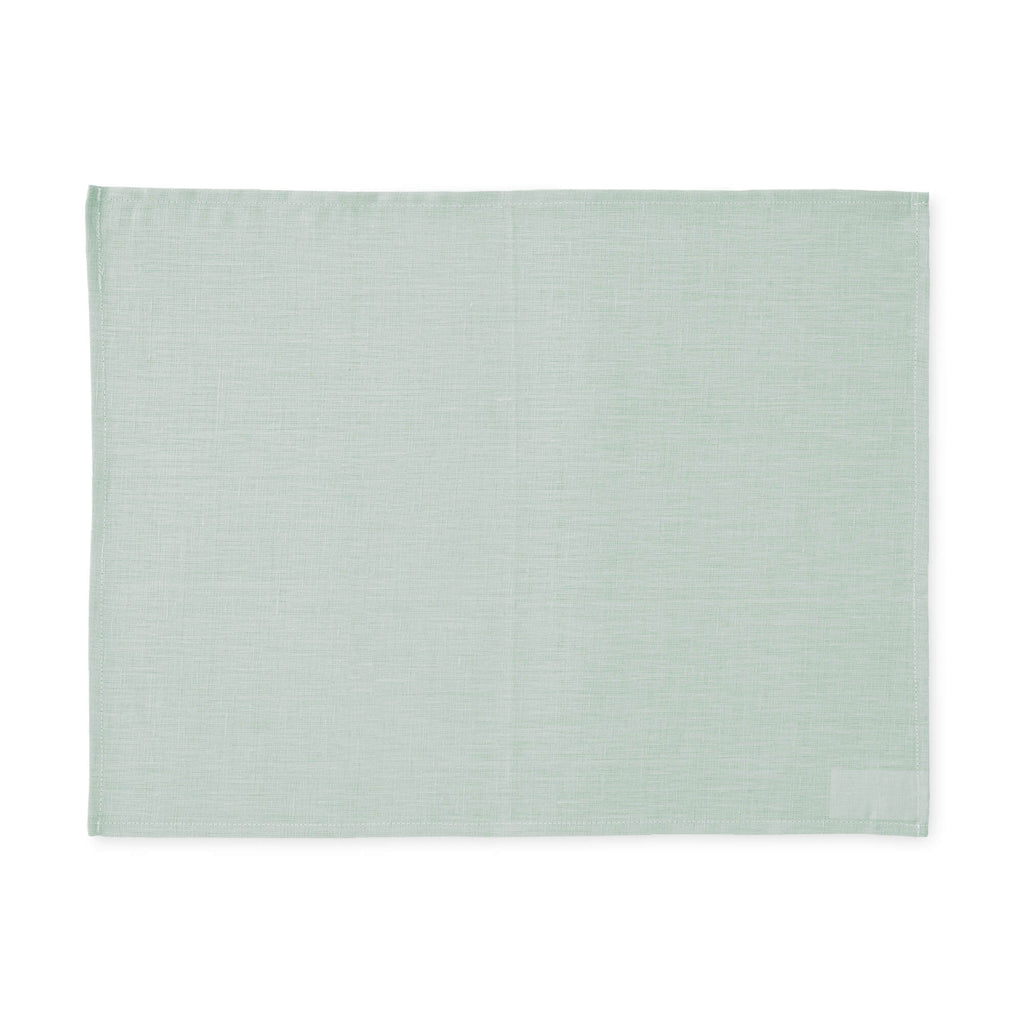 Pack 2 unidades mantel individual hidrófugo antimanchas Lino 100% Aqua 45x35 cm 4