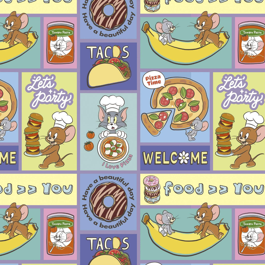 Mantel resinado antimanchas Yummy Tom Jerry 3 4