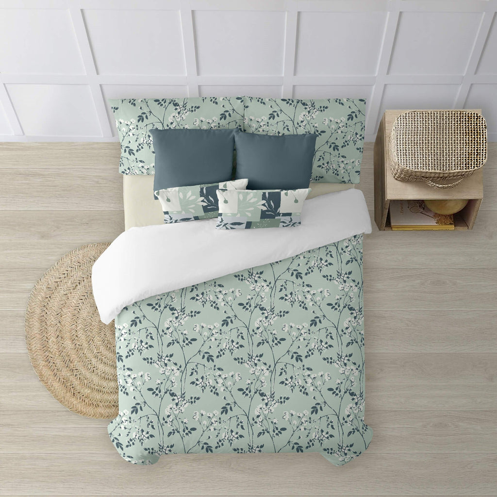 Funda nórdica con cuello de botella 100% algodón Leiden 2