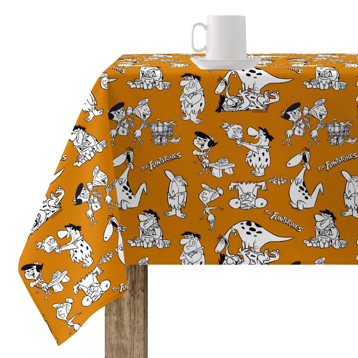 Mantel resinado antimanchas The Flintstones 0