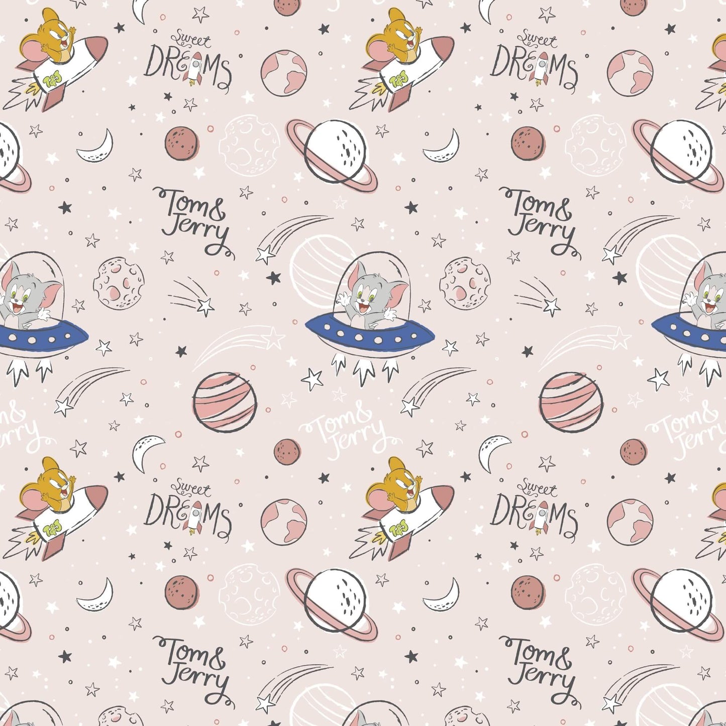 Mantel resinado antimanchas Doodle Space TJ 1 4