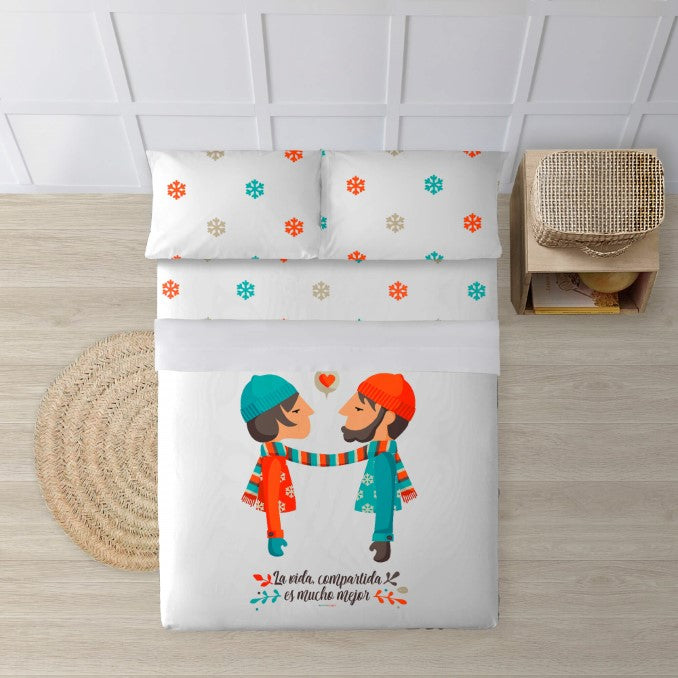 Juego de sábanas 100% algodón Bufanda 0