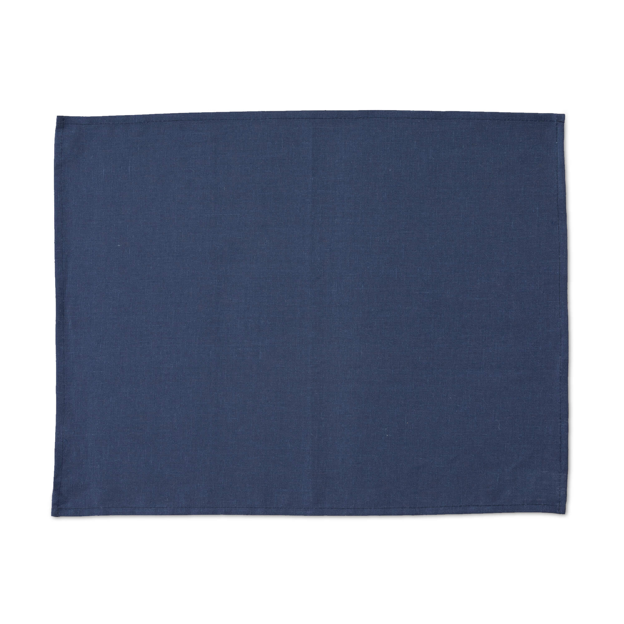 Pack 2 unidades mantel individual hidrófugo antimanchas Lino 100% Night Blue 45x35 cm 4