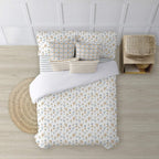 Funda nórdica con botones 100% algodón Alkamar 3