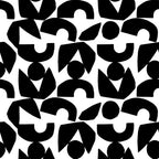 Funda nórdica con botones 100% algodón Tansen Black 5