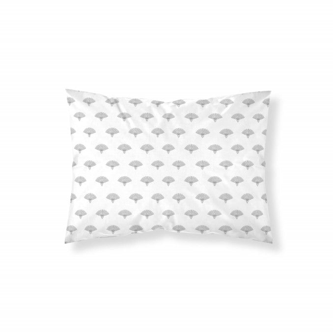 Funda de almohada 100% algodón Nashik Gris  0