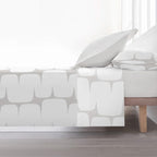 Juego de sábanas 100% algodón Lahan Grey 2