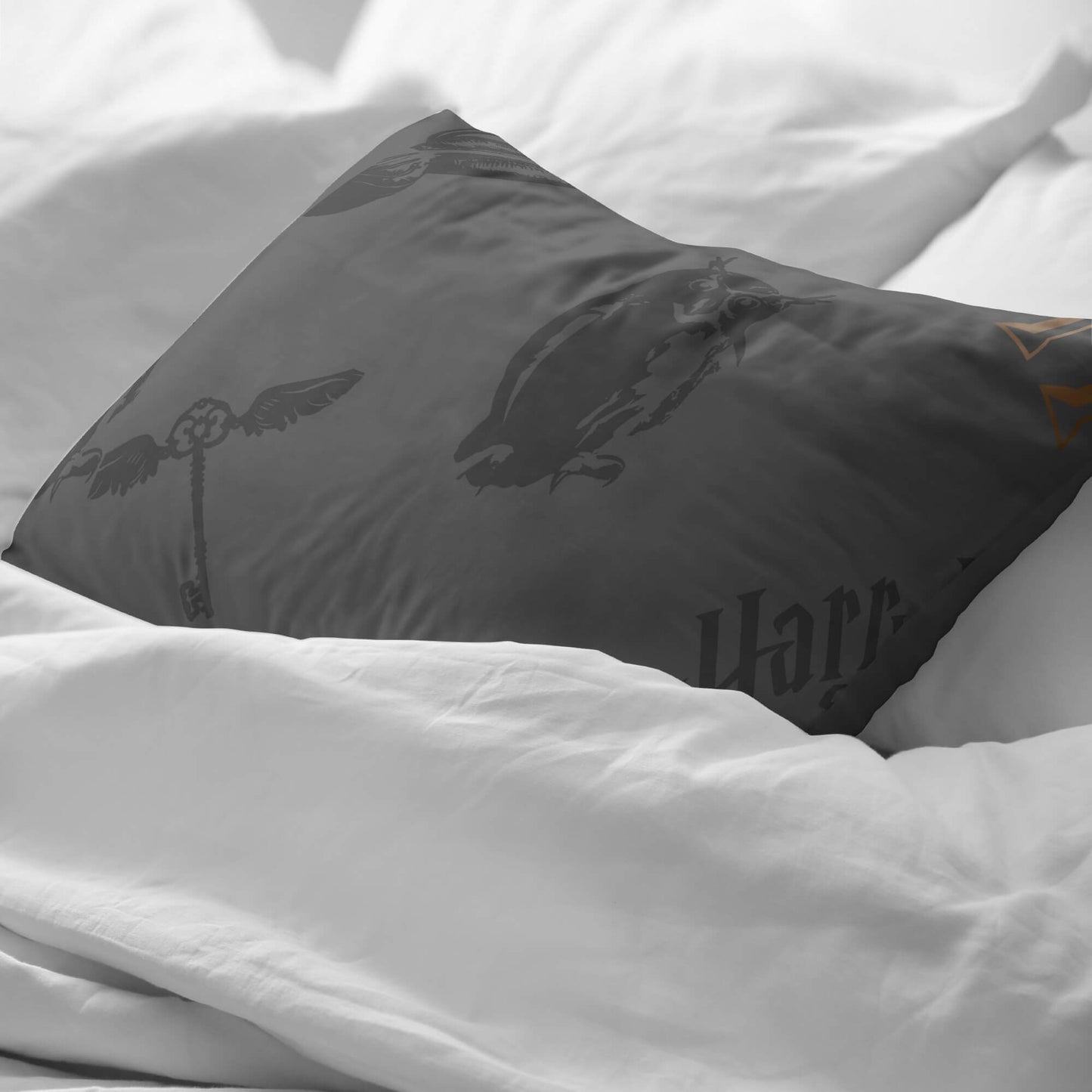 Funda de almohada 100% algodón Dealthy Hallows 2