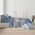 Funda nórdica con cuello de botella 100% algodón Bergen 4