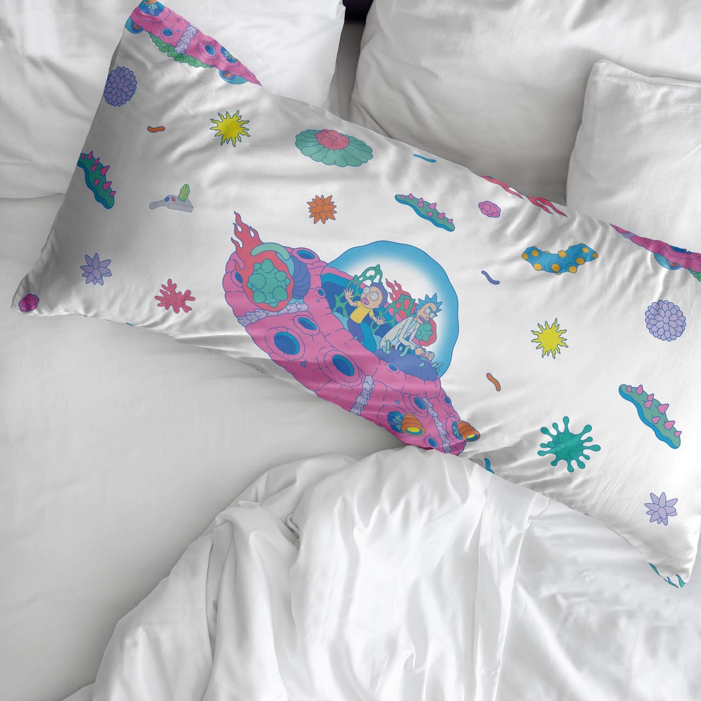 Funda de almohada 100% algodón Universe Rick and Morty 2