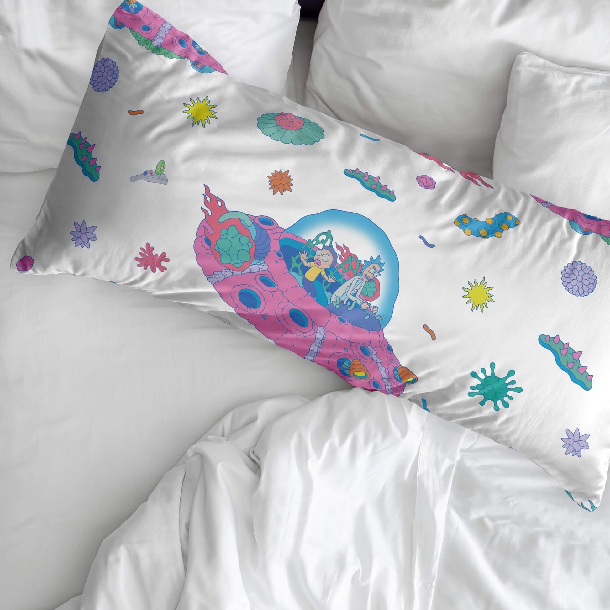 Funda de almohada 100% algodón Universe Rick and Morty 2