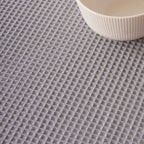 Waffle Ultimate Grey Table Runner 45x140 cm